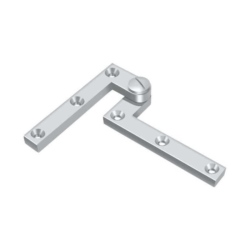 Butt Bearing Hinge, Polished Chrome