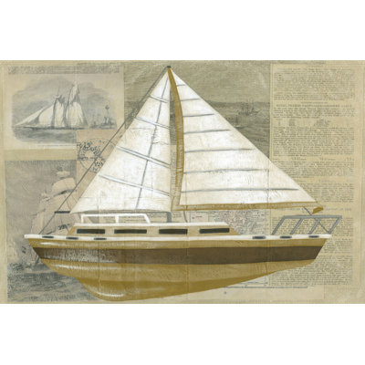 Tour by Boat II 1 Piece Wrapped Canvas Wall Art