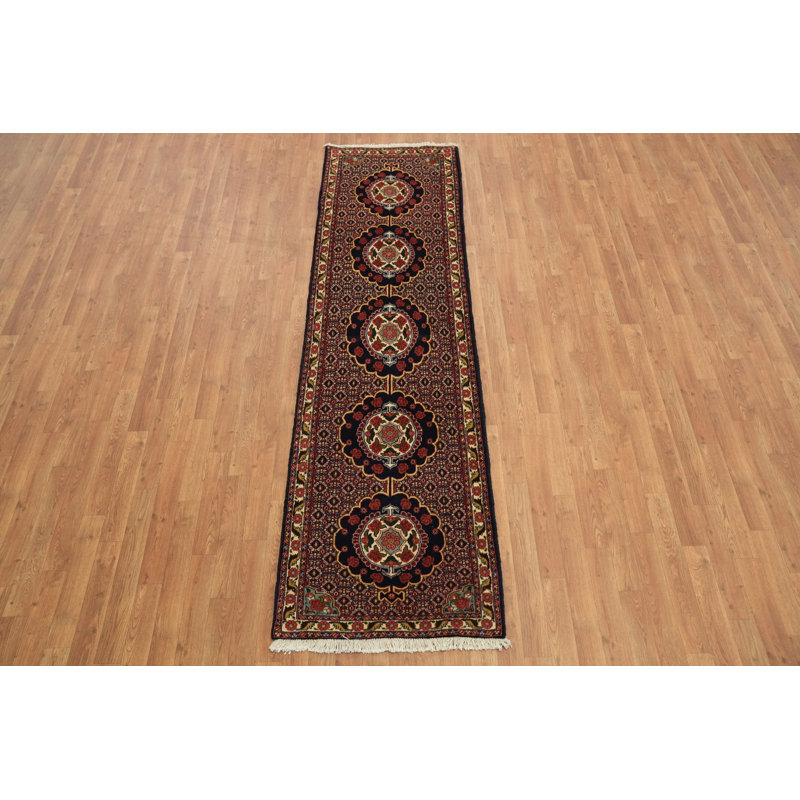 Tapis de couloir traditionnel en laine de qualité supérieure 2 x 9