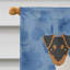 Caniche en polyester à 2 côtés 40 x 28 po standard welcome drapeau maison-957493153