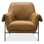 CC 88.9Cm Wide Top Grain Leather Club Chair