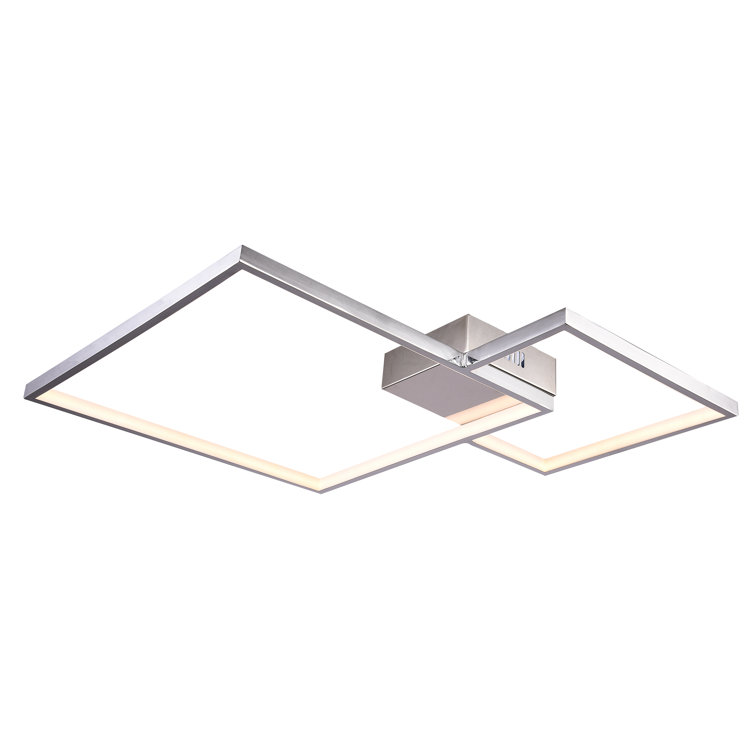 Demers 23.6" Cluster Square LED Flush Mount