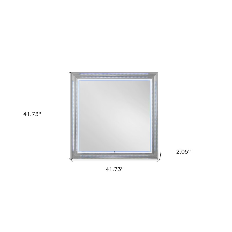 Miroir carré 42 po