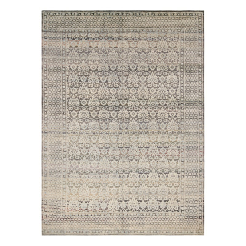 One-of-a-Kind 9' X 13'8" Hand Knotted Area Rug