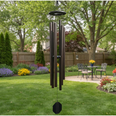 53" Amish Handmade  Wind Chimes - 1.25" Aluminum Tubes