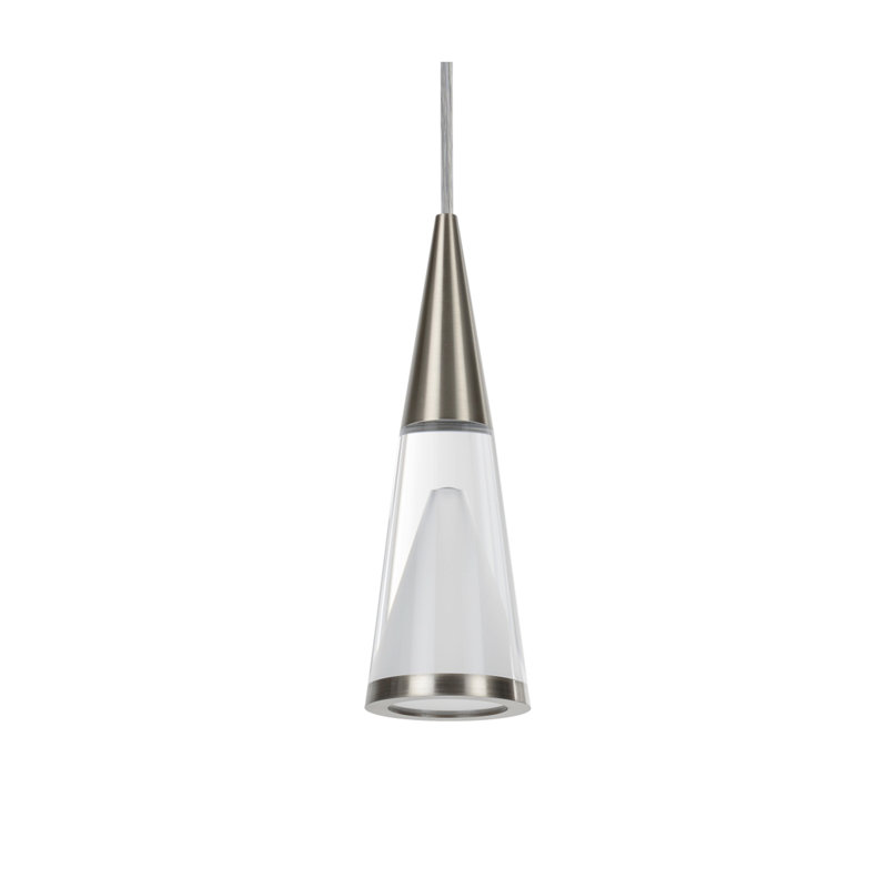 Luminaire suspendu conique à 3 lumières