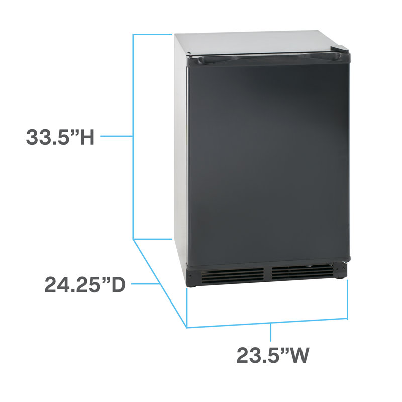 Avanti 5.2 cu. ft. Compact Refrigerator, Black