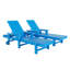 Ensemble de chaises longues inclinables 77,6 "Aderson-88498345