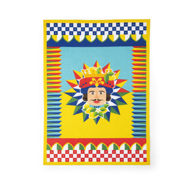 Sicilian Rhapsody Cotton Dish Cloth Kitchen Towel