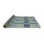 Tapis gris/bleu marine à motifs-1813869275