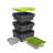 Maze 4 Gallons Plastic Odor Resistant Worm Bin with Latching Lid