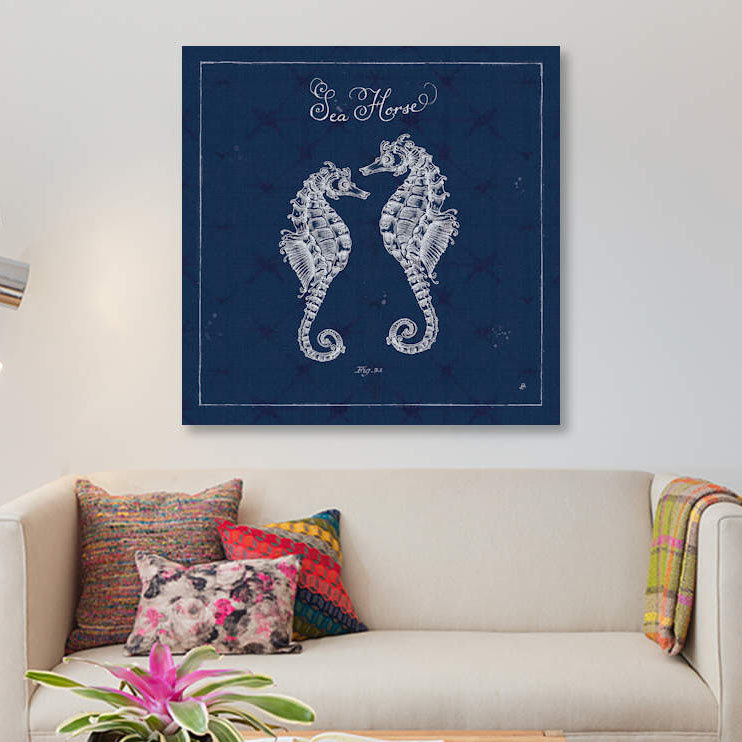 « subaquatique life xiii », impression sur toile, H 18 po x l 18 po x P 1,5 po, Toile tendue, Pas de tapis