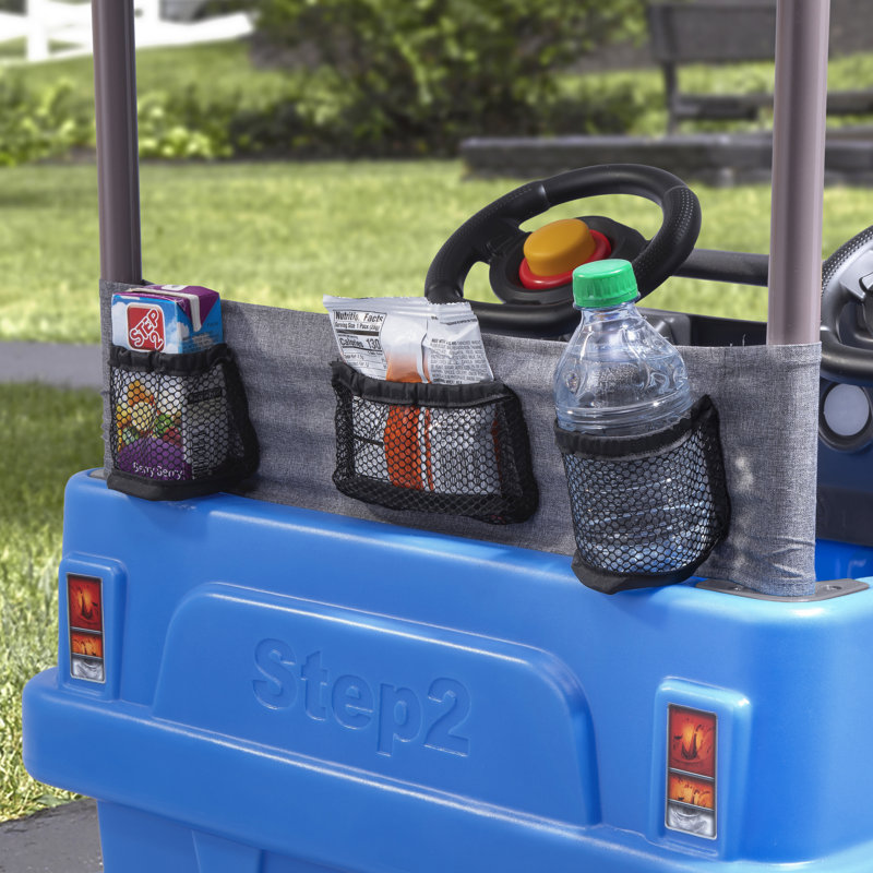 Step2 Side-By-Side Push Around Push Car and Kids Riding Toy