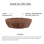 Ruth Solid Wood Single Coffee Table