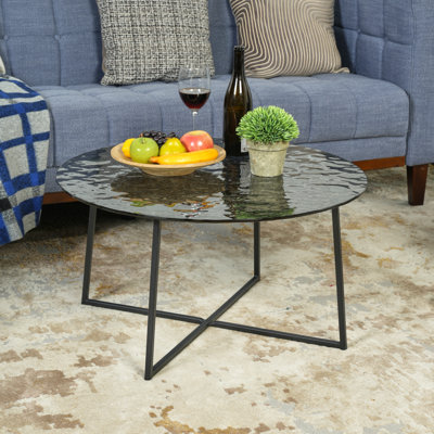Aicia Cross Legs Coffee Table