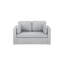 Newport Light Grey 2 Seater Sofa-968119241-968119244