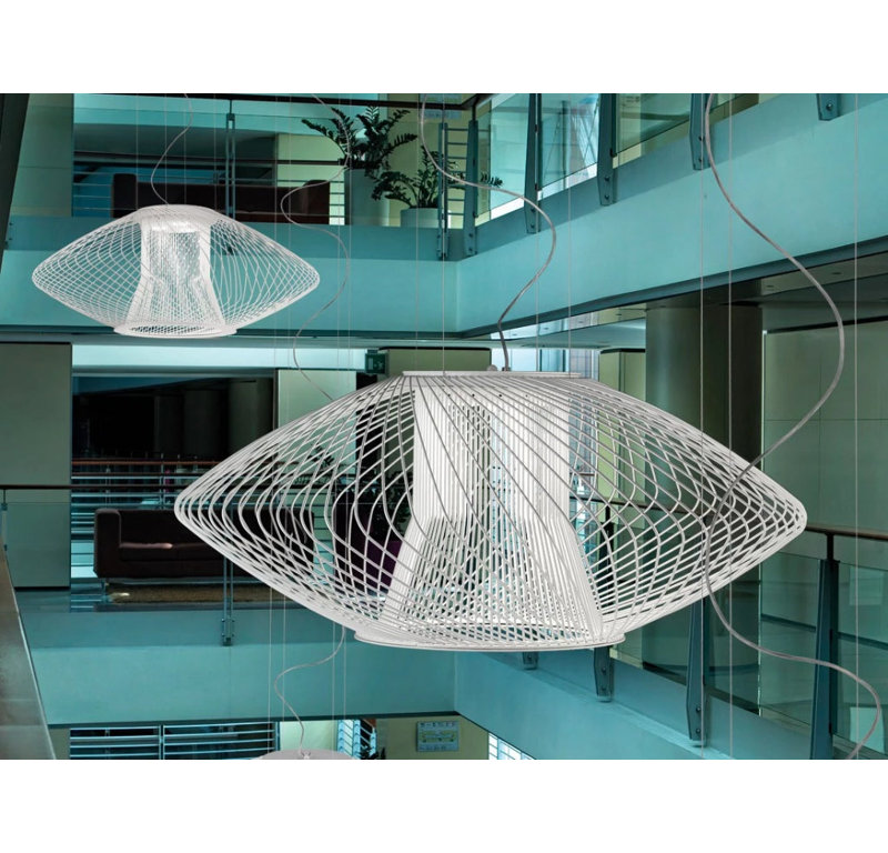 Impossible 1 - Light Single Pendant, Matte White