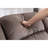 37.1" Wide Modern and Super Soft Overstuffed Power Standard Recliner with Padded Armrest-327121008