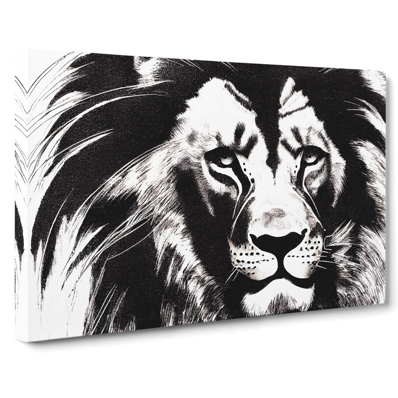 An Immense Lion - Wrapped Canvas, 50cm H x 76cm W x 3cm D