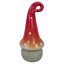 Statue gnome 17 po avec chapeau à pois rouge H 17 po