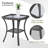 Bonia Wicker 4 - Person Patio Conversation Set with Cushions-115148403-115148402