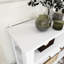 Console 62,2 po avec 4 tiroirs en bois peint-1362076044