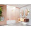 Illume 63.75 in. x 58.25 in. Fully Frameless Hinge Bathtub Door-87546076
