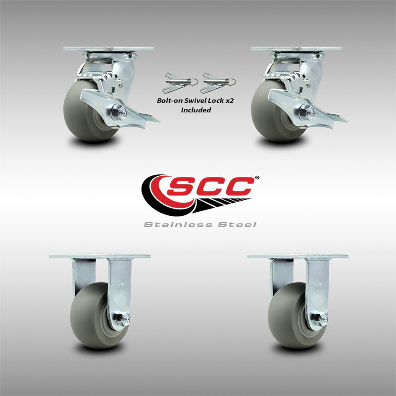 Stainle Steel Thermoplastic Caster