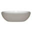Barcelona 70-1/4" x 33-5/8" Freestanding Soaking Bathtub in Volcanic Limestone with Overflow Hole-45225440-124933063