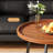 Single-layer Round Coffee Table
