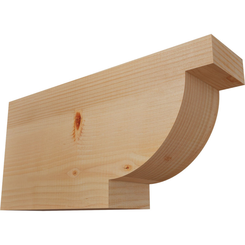 Queue Alpine, Sapin de Douglas, H 12 po x l 24 po x P 5,5 po