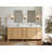 84'' Double Bathroom Vanity with Quartz Top-90698577-86798782