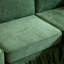 Canapé modulaire 103,15 po avec jupe plissée à volants amovible, canapé nuage en chenille, repose-pieds et accoudoirs évasés, canapé en tissu en L à 4 places-842548222