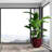 3 Pieces Ceramic Flowerpot, Bean Paste Red Modern Planter For Patio, Garden, Windowsills - Frost-, Heat-, Weather- With Built-In Drainage Hole, 14.36" L X W 12.33" H, 42.98 Lbs Sleek Design,-1053990063
