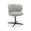 Belita 360° SWIVEL CHAIR - BLACK SAND POWDER COATED LEGS (PAIR)-1329307218