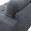 Canapé, canapé et méridienne en forme de L Gunmetal-81188977-87463991