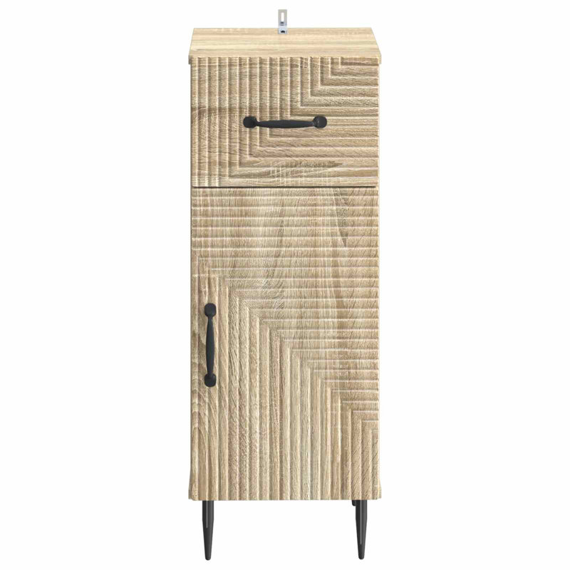 Bathroom Cabinet, Sonoma Oak