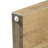 Rowan Modern Rustic Solid Pine Dining Bench with Rounded Edges
