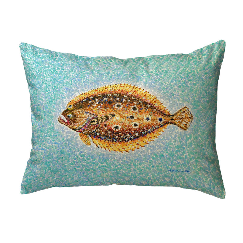 Oreiller Pointillist Flounder
