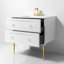 Alma 30.25" Wall Mounted Single Bathroom Vanity with Top-1630531626