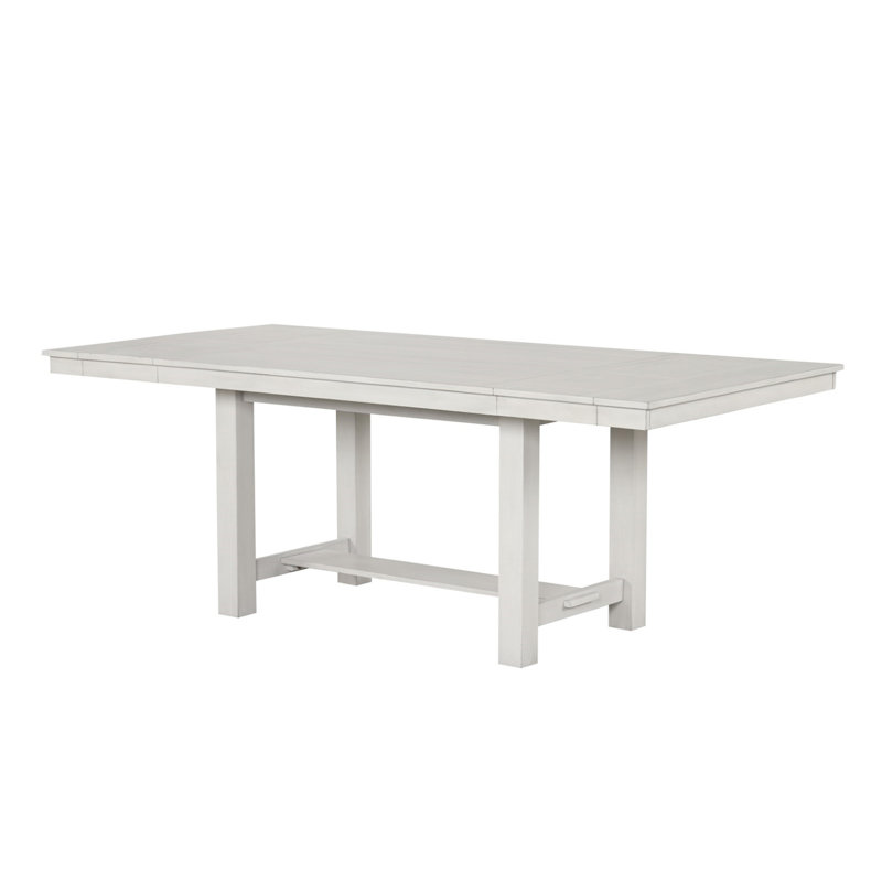 Table de salle à manger rustique en chêne blanc