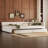 Linen Tufted Daybed with Trundle-1436342753