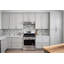 Armoire de base double à portes pleine grandeur de style Shaker de DL Cabinetry (prête à assembler) l 33 po x H 34,5 po x P 24 po - gris tourterelle-124919913-124919916