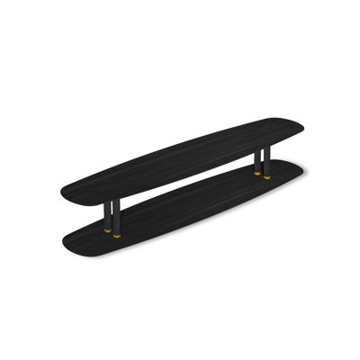 Axis Solid Wood Single Coffee Table