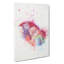 Macaw Parrot In Abstract - Wrapped Canvas-55323084
