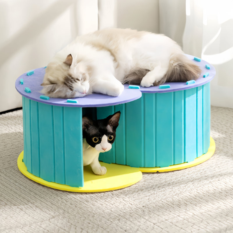 Maison de chat en feutre pour chat