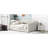 Full Size White Upholstered Daybed With Storage Capacity - Modern & Elegant Platform Bed For Your Bedroom Storage, Comfortable And Practical-839317970