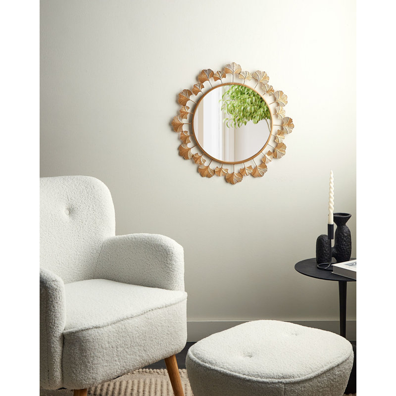 Charrell Metal Starburst Wall Mirror