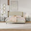 Table de chevet avec 2 tiroirs, table de chevet avec plateau en marbre, table d'appoint moderne pour la chambre à coucher, table de bout pour le salon-909450301-909450303