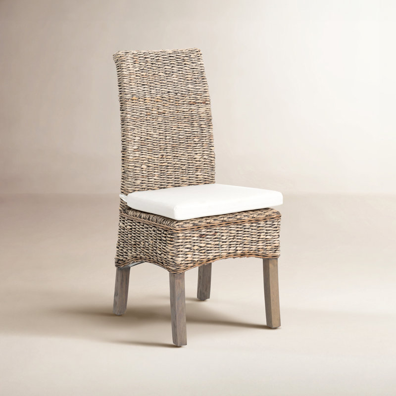 Banana Leaf Side Chair, Gray Wash